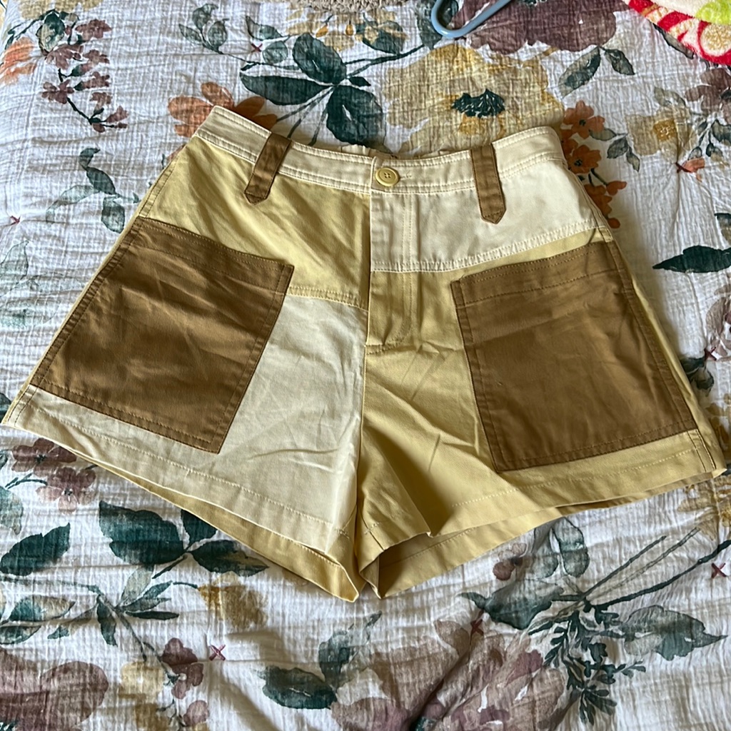 Cider Size Medium, Patchwork Shorts